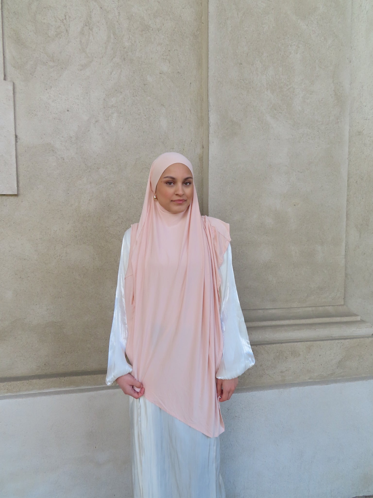 Bamboo Jersey Khimar - Kattan