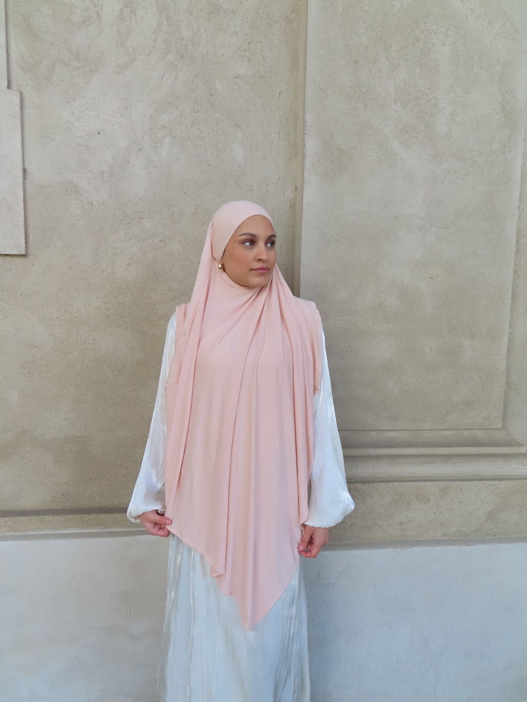 Bamboo Jersey Khimar - Kattan