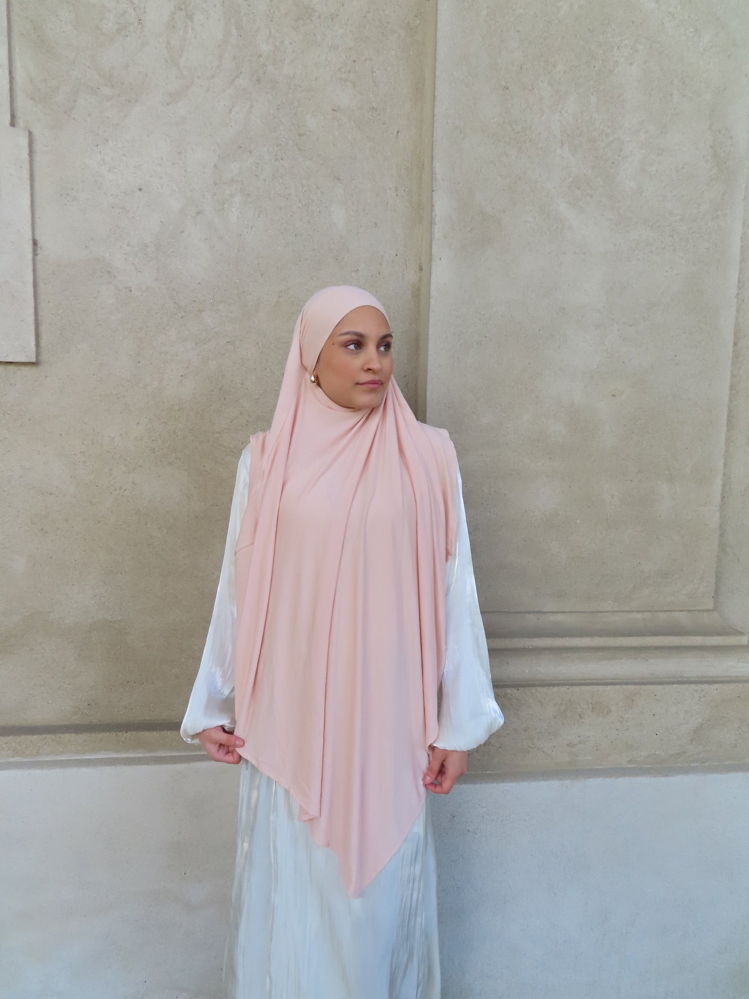 Bamboo Jersey Khimar - Kattan