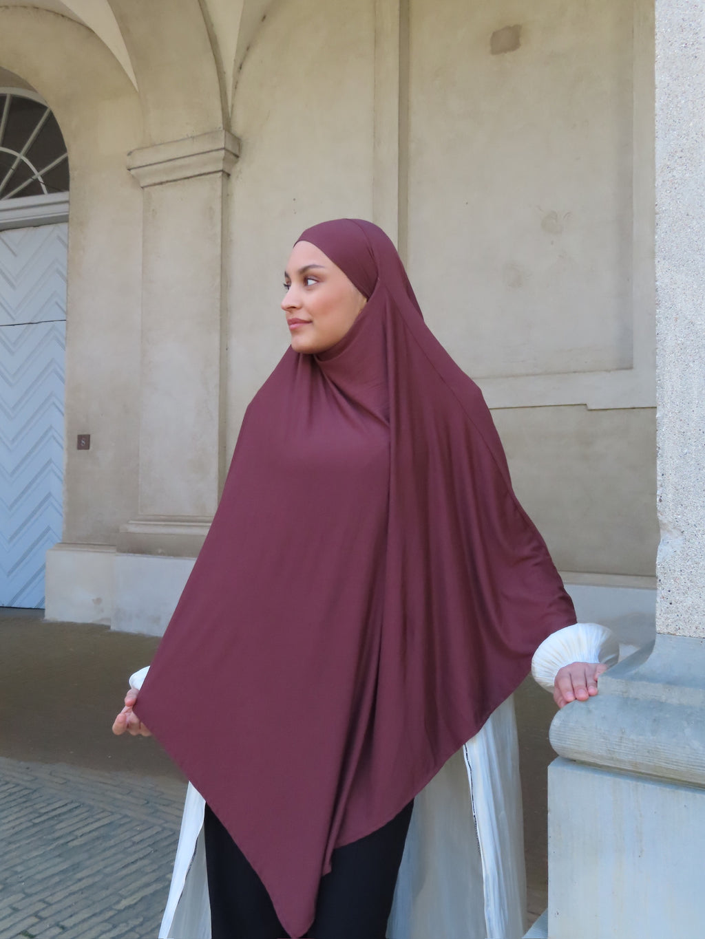 Bamboo Jersey Khimar- Madame Cocoa