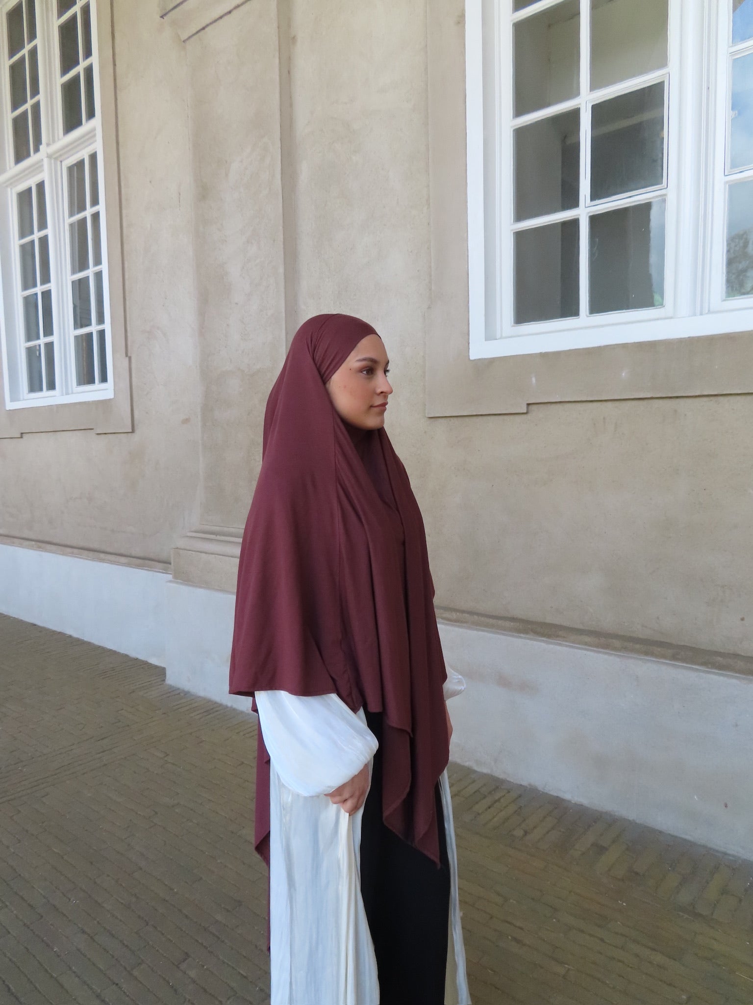 Bamboo Jersey Khimar- Madame Cocoa