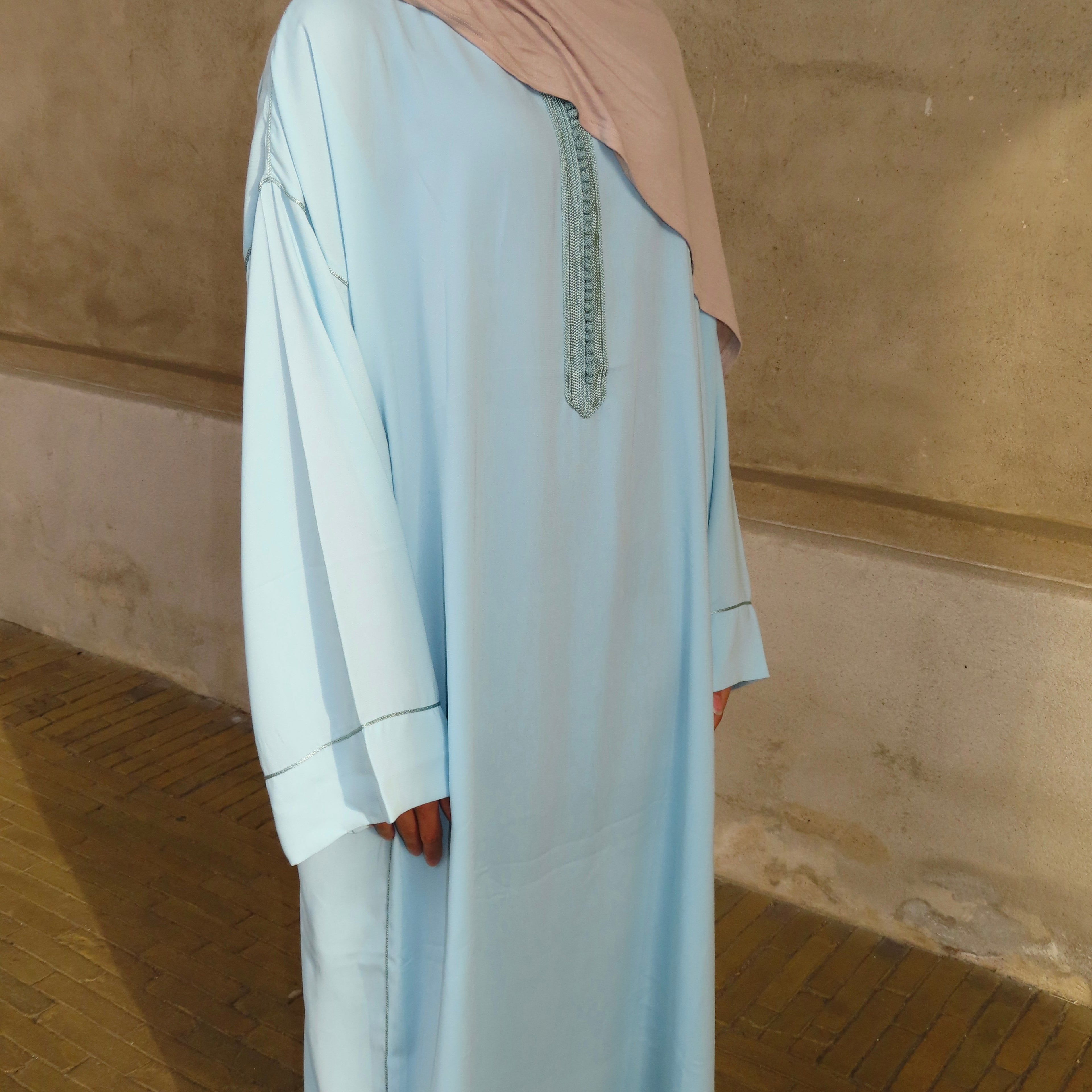 Peppermint Blue Kandora