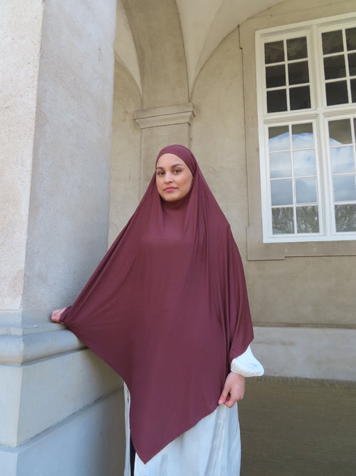 Bamboo Jersey Khimar- Madame Cocoa