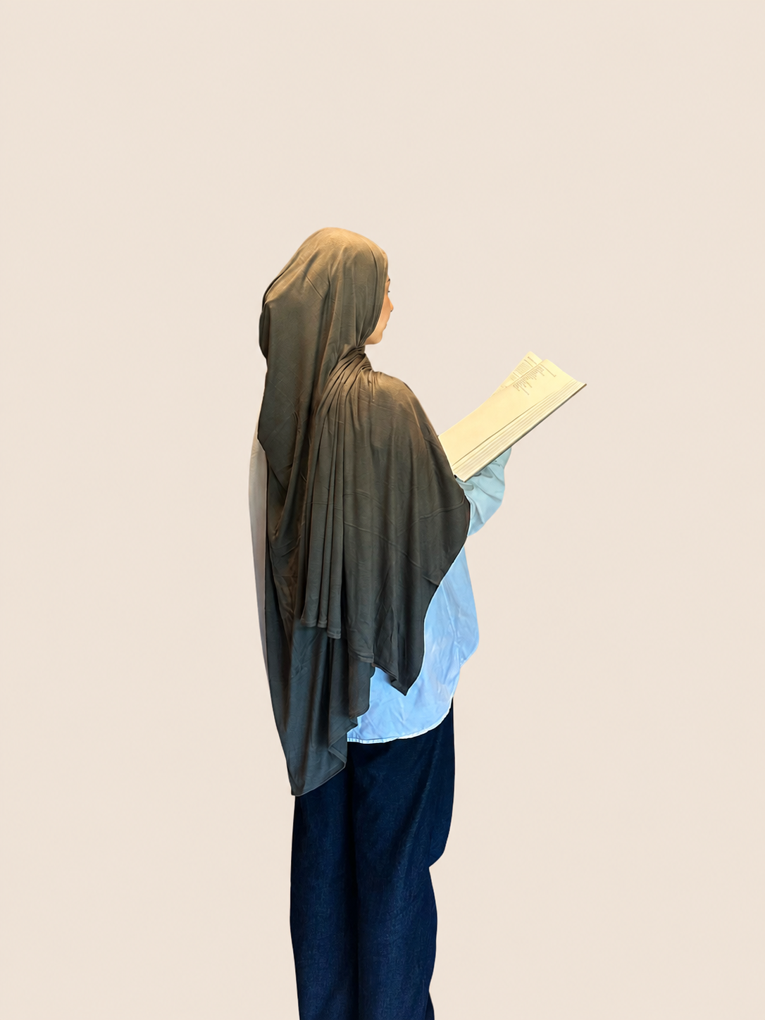BeiCollection jersey hijabs in neutral shades